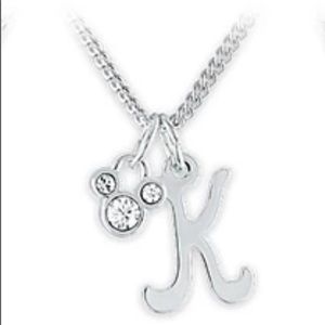 Disney Mickey Mouse initial necklace - Letter “K”